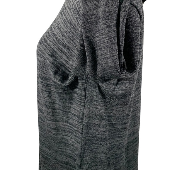 Sweater Dress NWOT Size XL Bk Grey Rayon Polyester Cowl Neck Apt. 9 Long… - Picture 6 of 12